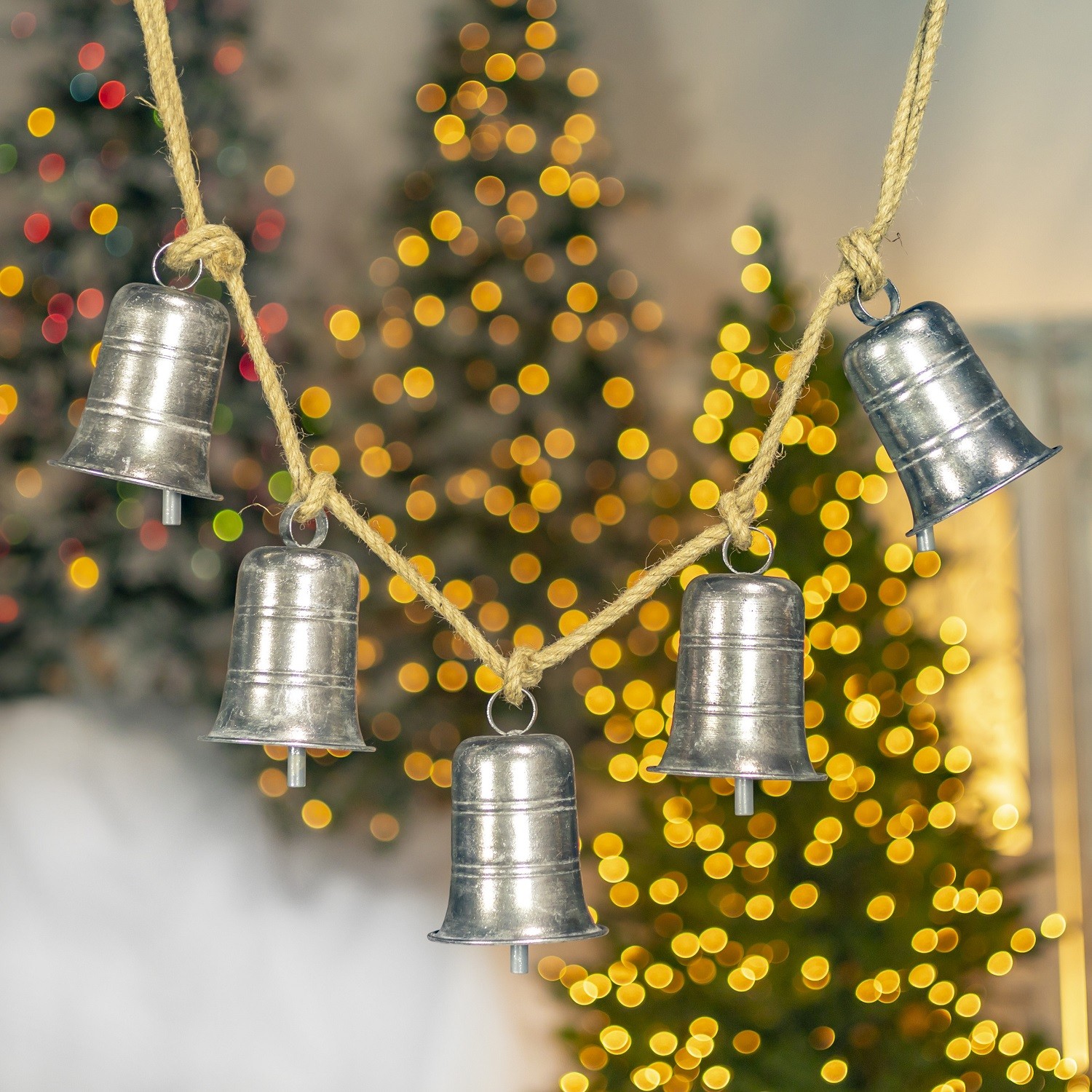 Simple Bells in Silver