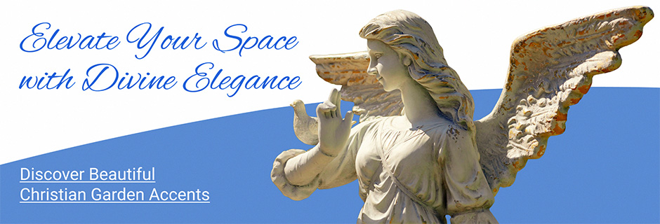 Elevate Your Space with Divine Elegance | Discover Beautiful Christian Garden Accents