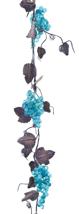 42 in. Crystal Grape Garland