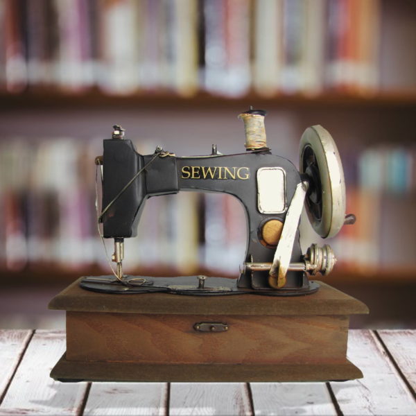 Vintage Style 1920's Decorative Sewing Machine Box