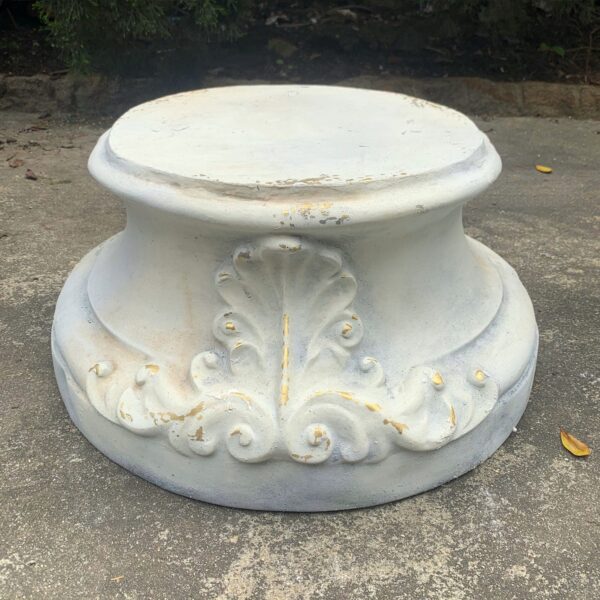 22.5 x10.6" Magnesium Statue Pedestal Base for 63-65" Tall Angel Statues
