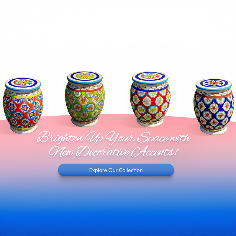 Brighten Up Your Space with New Decorative Accents! | Explore Our Collection