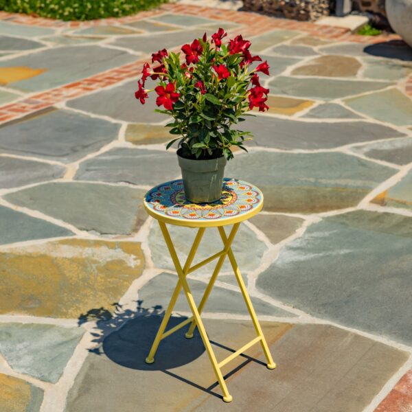 Palermo Mosaic Plant Stand (Available in 3 styles) - Folding