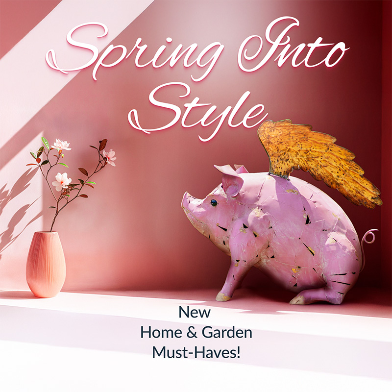 Spring Into Styles - New Home and Garden Must-Haves - Desktop