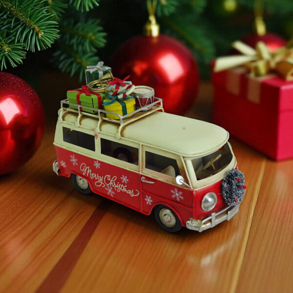 Vintage Style Christmas Van Decoration