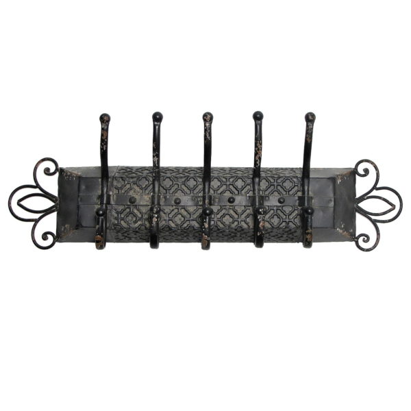 Antique Style Mounted Iron Wall Hook