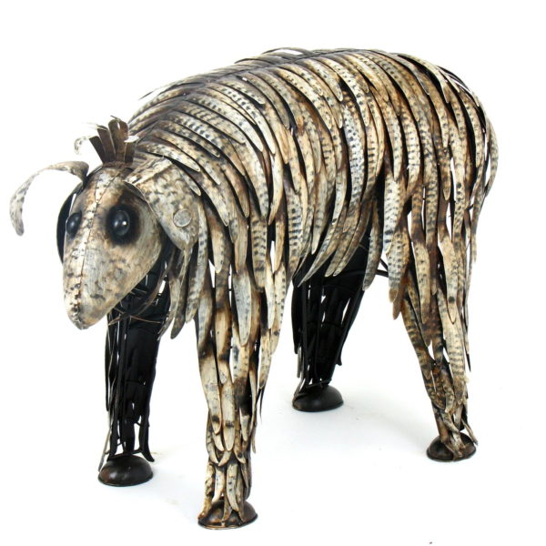 Large Iron Sheep Garden Statue
