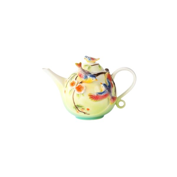 9" Hand Painted Decorative Teapot Accent "Rhyannon"