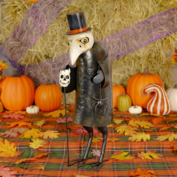 25.5" Tall Iron Vulture Halloween Figurine "Vesper"