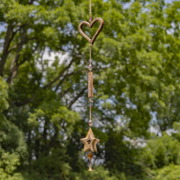 8 Assorted Hanging Metal Decorative Wind Chime Chains