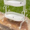 43" Tall Three Tier Iron Plant Stand - Image 8