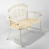 47.25" Embellished Metal Garden Bench "Toulouse 1275" - Image 21