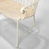 47.25" Embellished Metal Garden Bench "Toulouse 1275" - Image 25