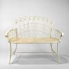 47.25" Embellished Metal Garden Bench "Toulouse 1275" - Image 20