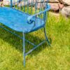 47.25" Embellished Metal Garden Bench "Toulouse 1275" - Image 7
