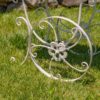 32" Tall Metal Garden-Flower Cart with Handle & Wheels "London 1820" - Image 19