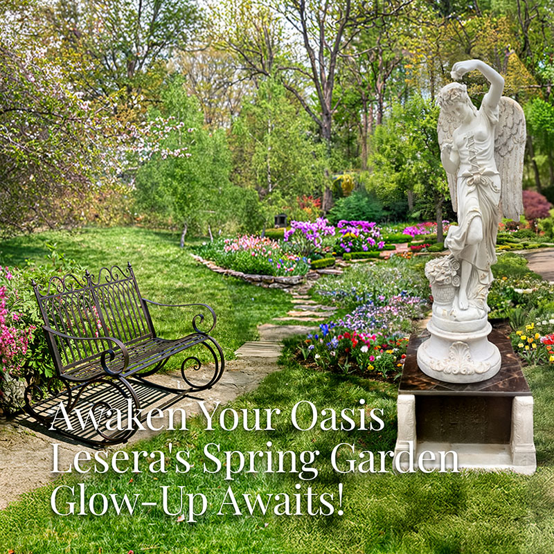 Awake Your Oasis Lesera's Spring Garden Glow-Up Awaits Awake Your Oasis Lesera's Spring Garden Glow-Up Awaits