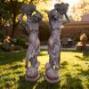 71" Tall Lady Statue Carrying Flower Pot "Keira" - Image 8