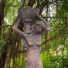 71" Tall Lady Statue Carrying Flower Pot "Keira" - Image 7