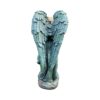 34" Tall Mourning Magnesium Angel Statue with Scripture Engraved Pedestal "Hali" - Image 5