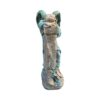 34" Tall Mourning Magnesium Angel Statue with Scripture Engraved Pedestal "Hali" - Image 6