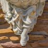 30" Tall Magnesium Wall Hanging Cherub Flower Planter "Michaela" - Image 13