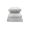 12" Tall Magnesium Rectangular Pedestal Base (for 26.5" Lion Sentry Statues) - Image 8