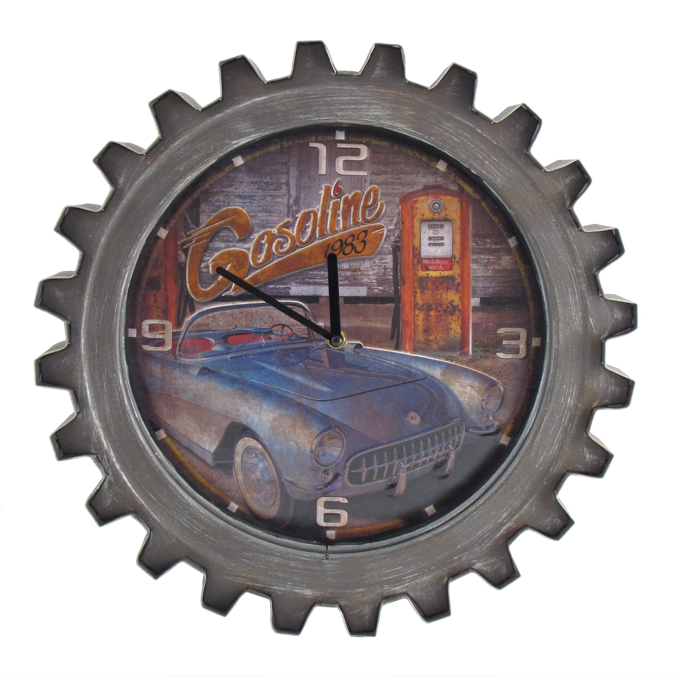 Retro Style Muscle Car Clock