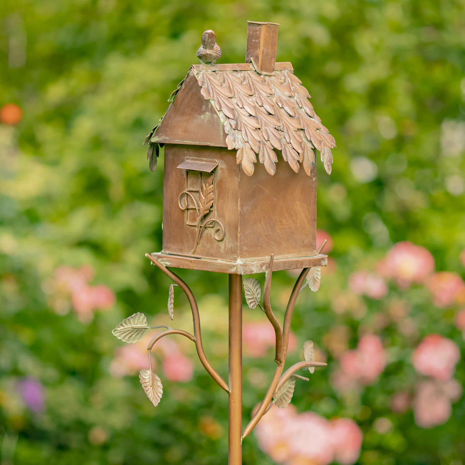 High quality Country Style Birdhouse Stake 