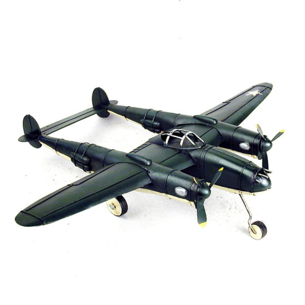 WWII Inspired Twin Boom Fighter Aircraft Model