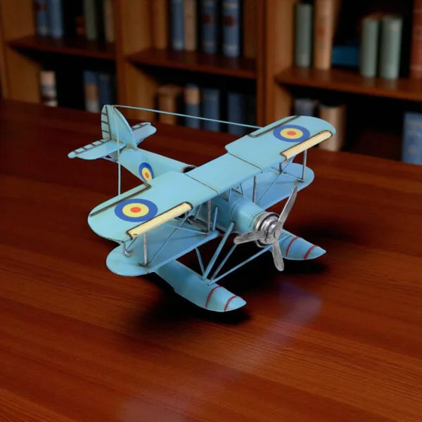 Decorative Baby Blue Model Floatplane