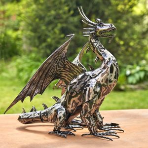 Metal Dragon Statue Heraclius