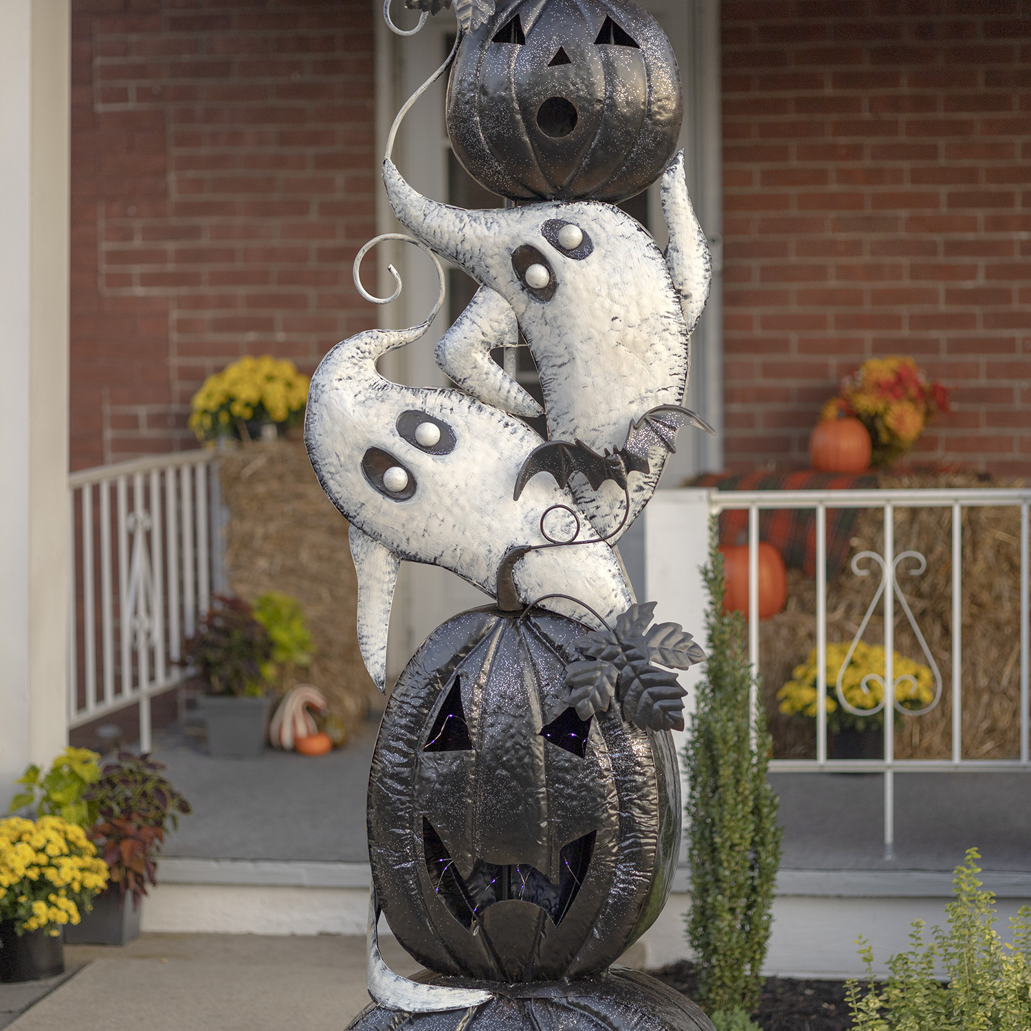 Halloween outlets wooden Arch spooky time cemetery