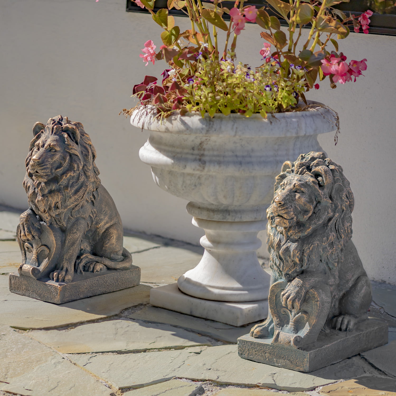 Tall newest Magnesium Chinese Lion Statues