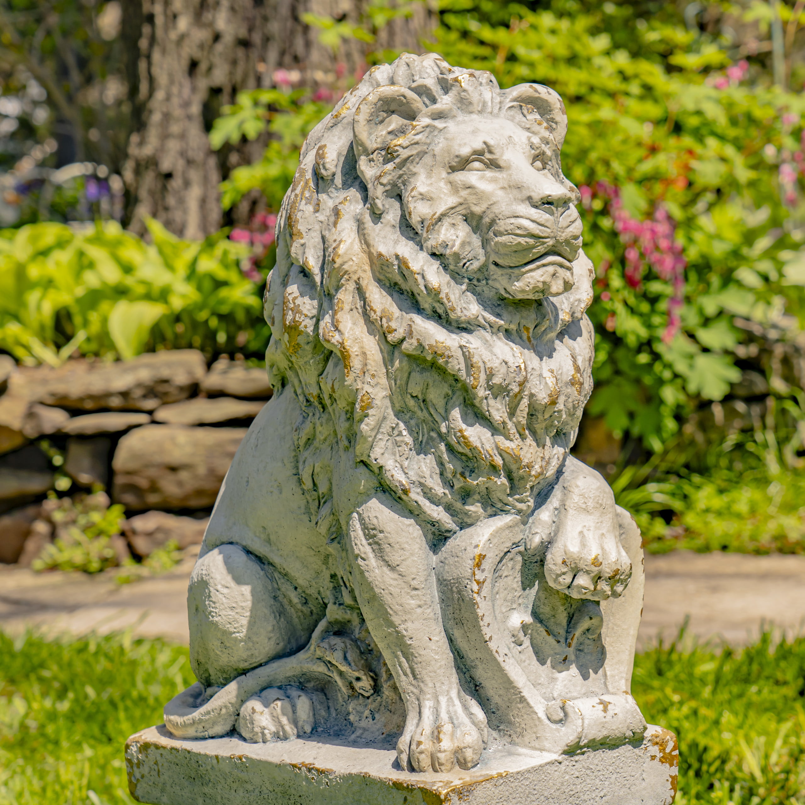 Tall Magnesium Chinese Lion hotsell Statues