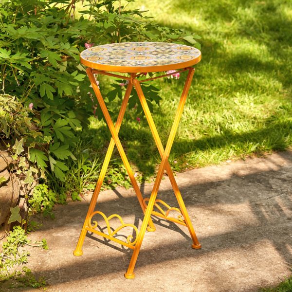 Los Angeles Small Mosaic Accent Table