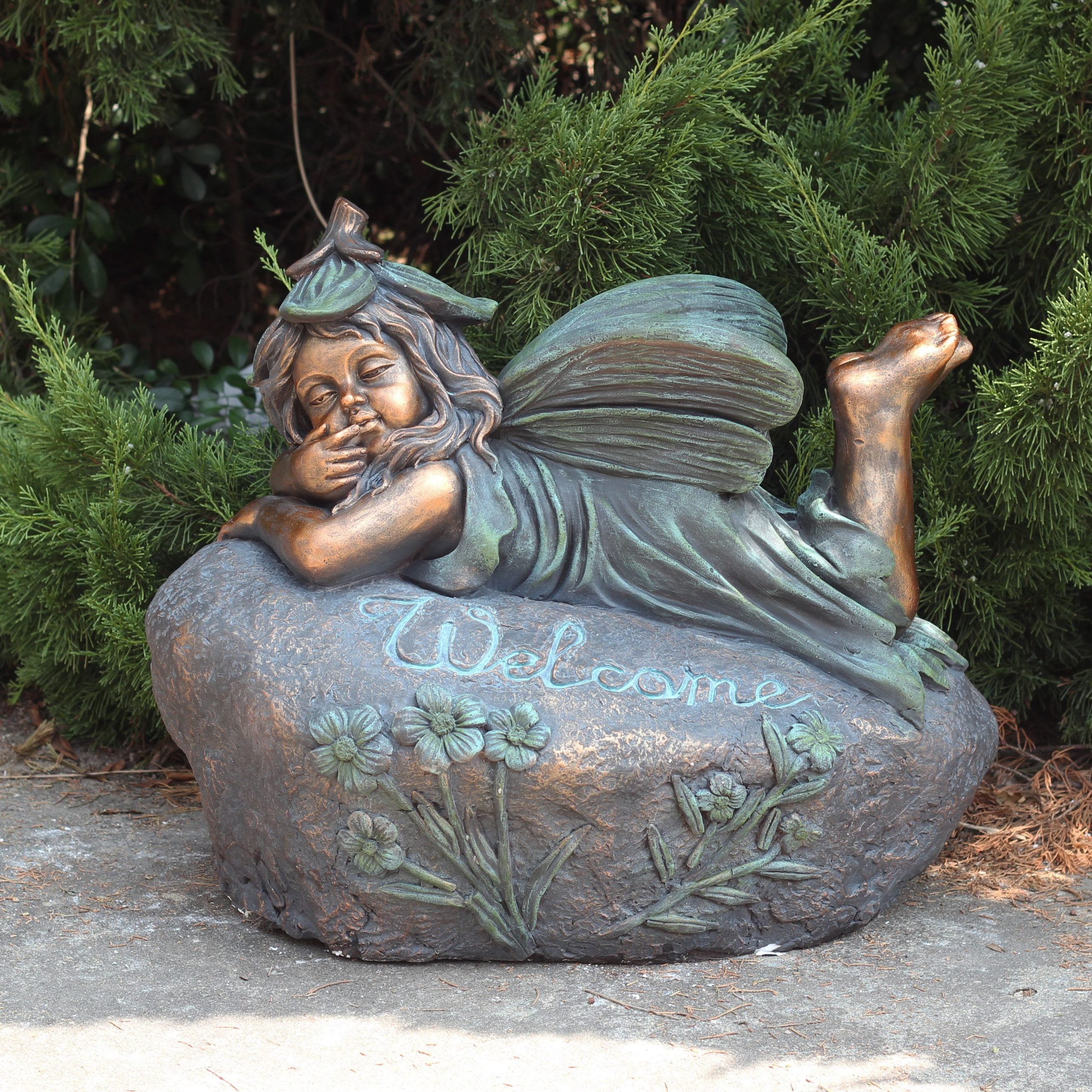tall fairy garden statue