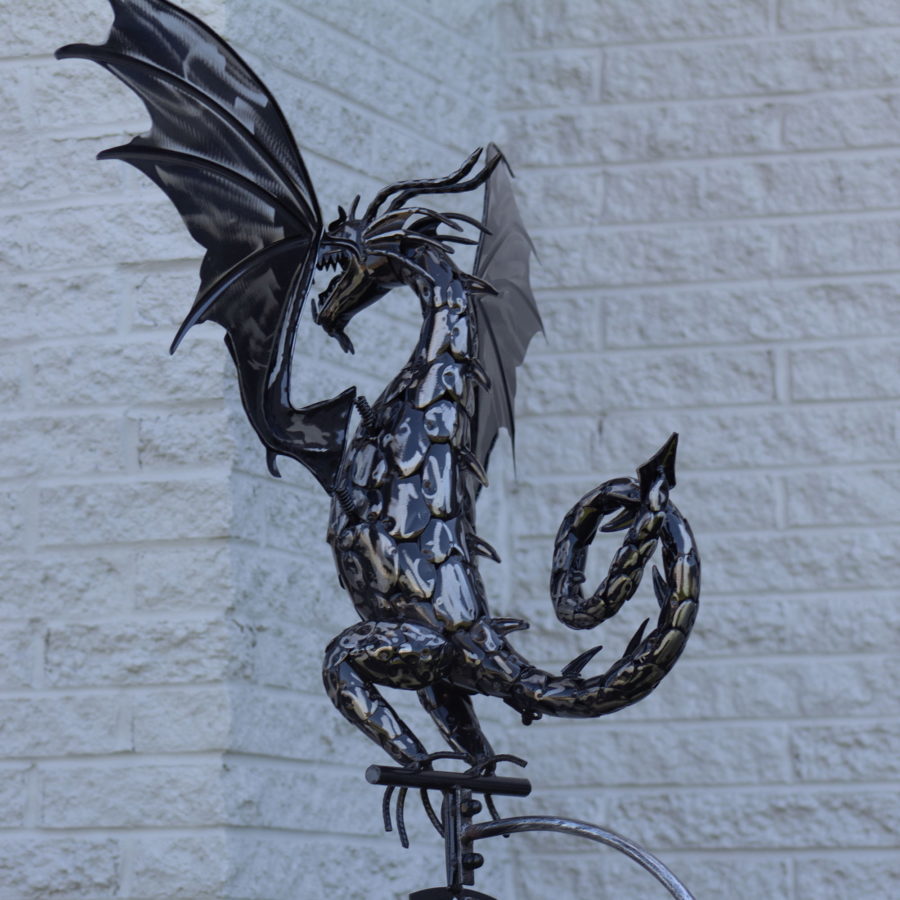 Iron Dragon Swing Stake "Sunfyre" - Image 12