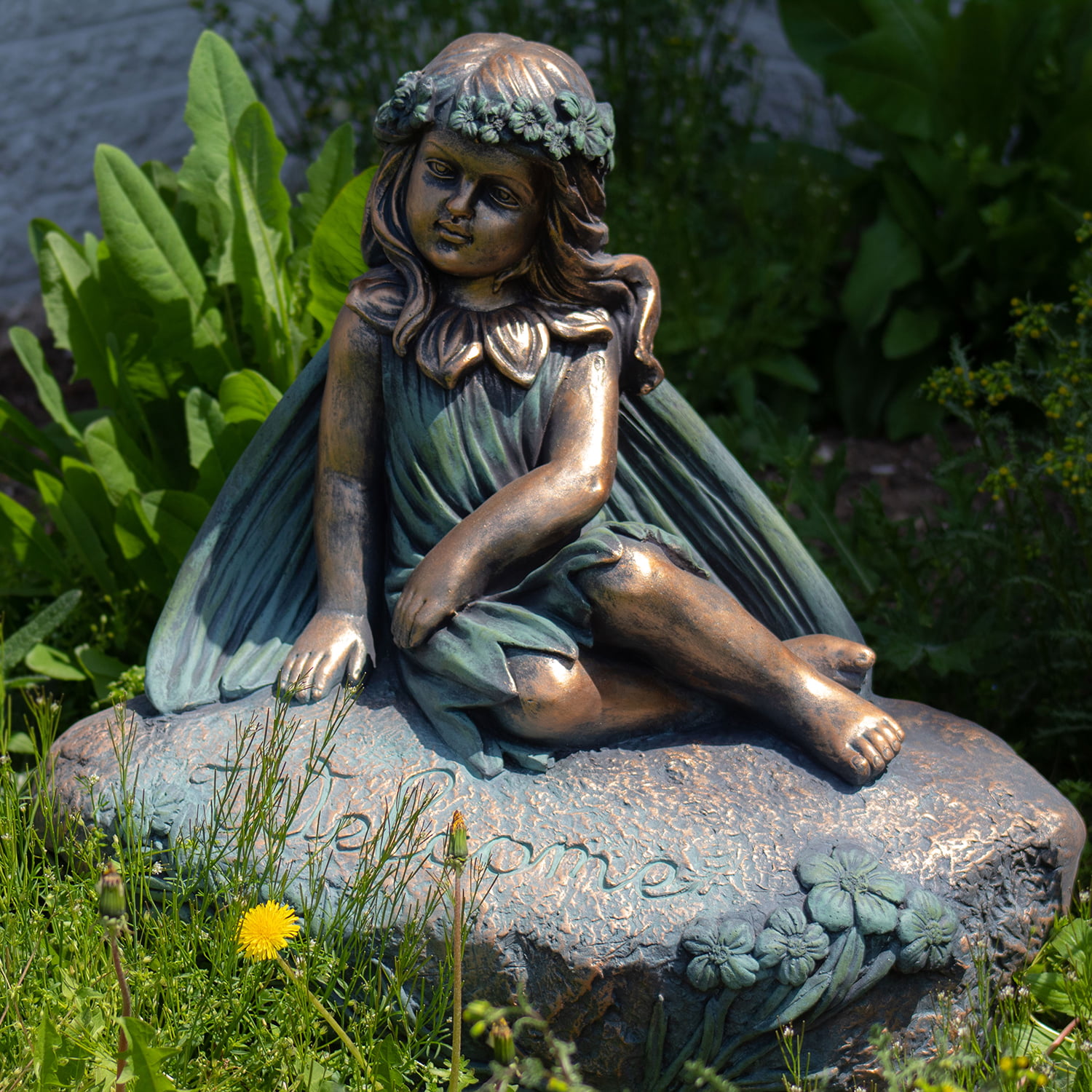 tall fairy garden statue