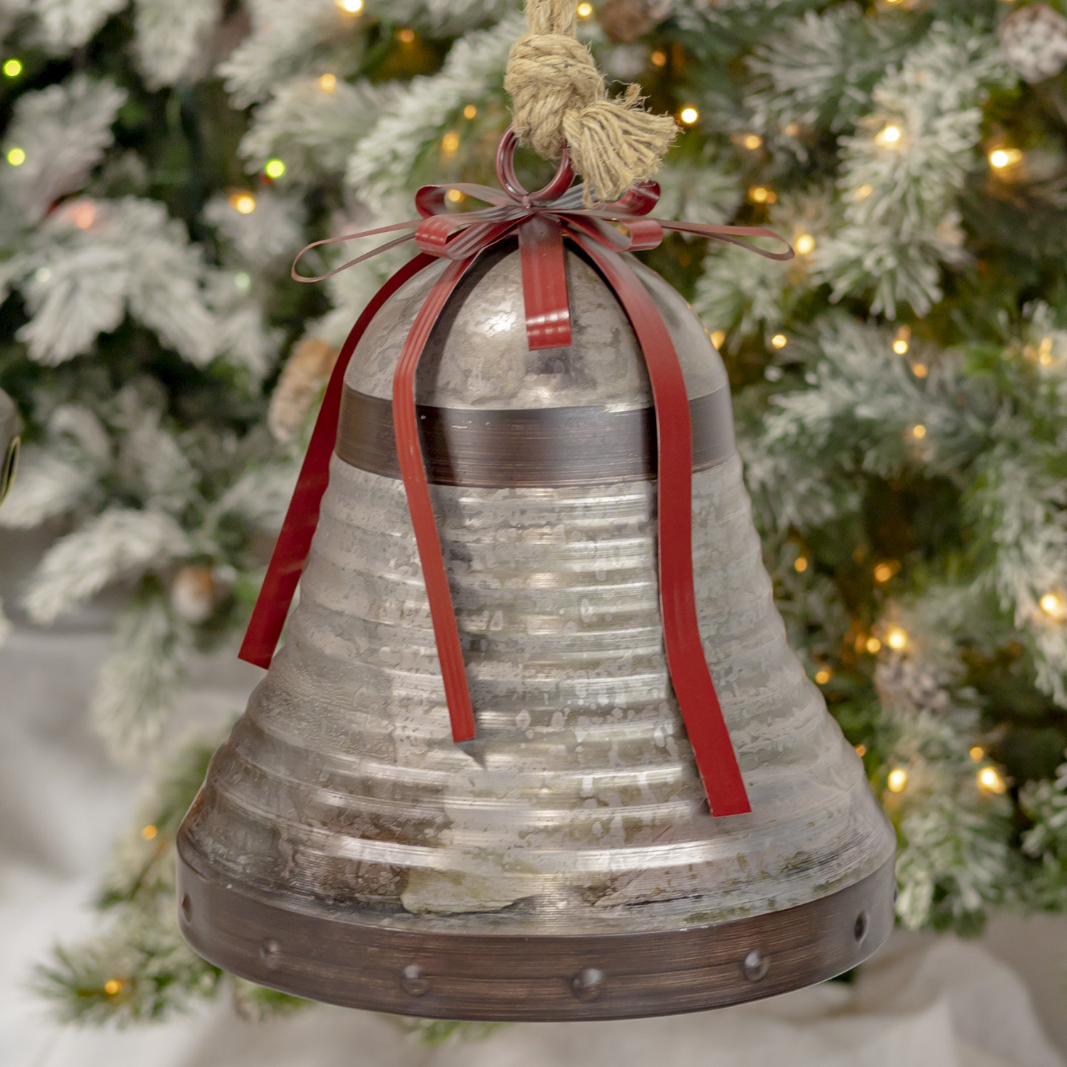 Large outdoor Christmas Galvanized selling Bells