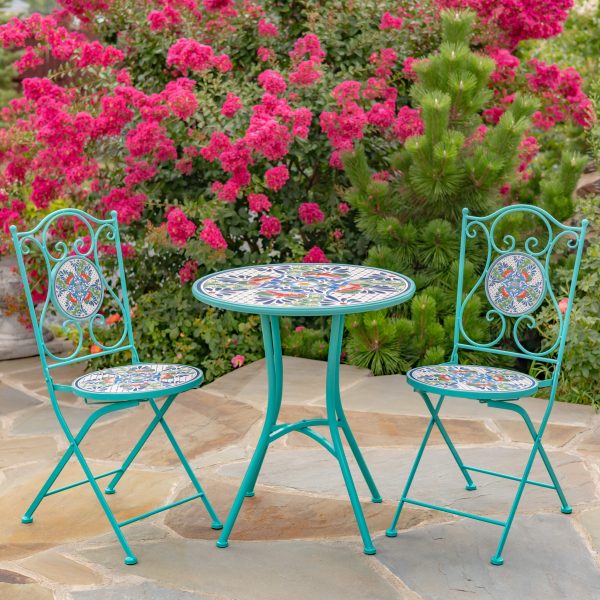 Baton Rouge Mosaic Bistro Set