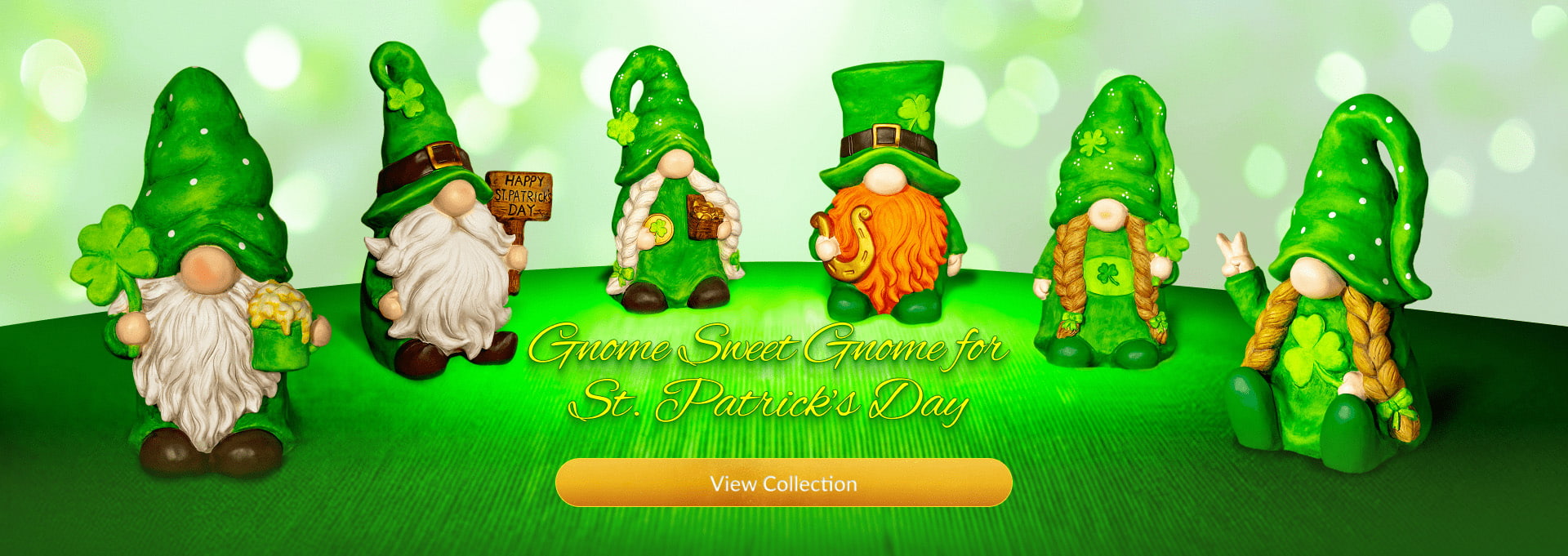 Gnome Sweet Gnome for St. Patrick Day