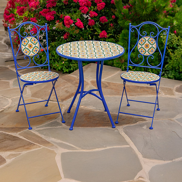 Nantucket Mosaic Bistro Set
