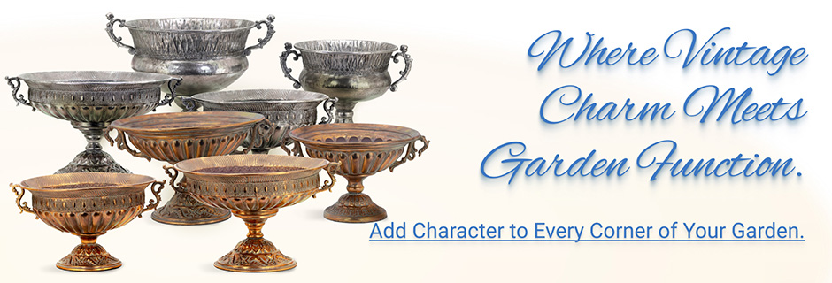 Where Vintage Charm Meets Garden Function. Add Character to Every Corner of Your Garden.