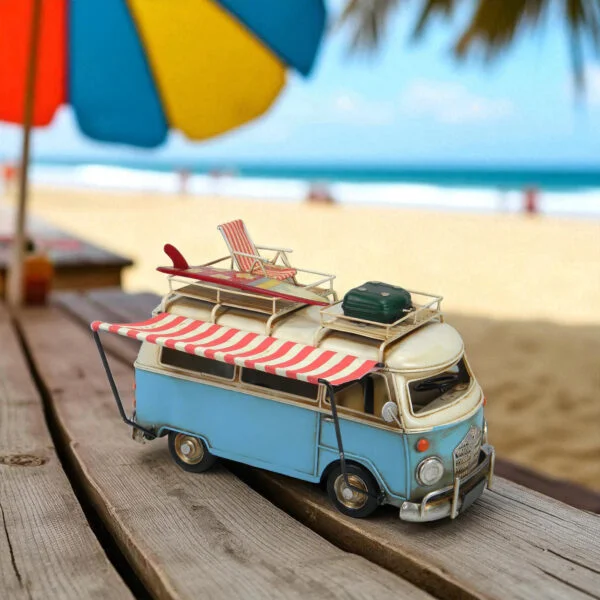 11" California Camper with Surfboard Decoration