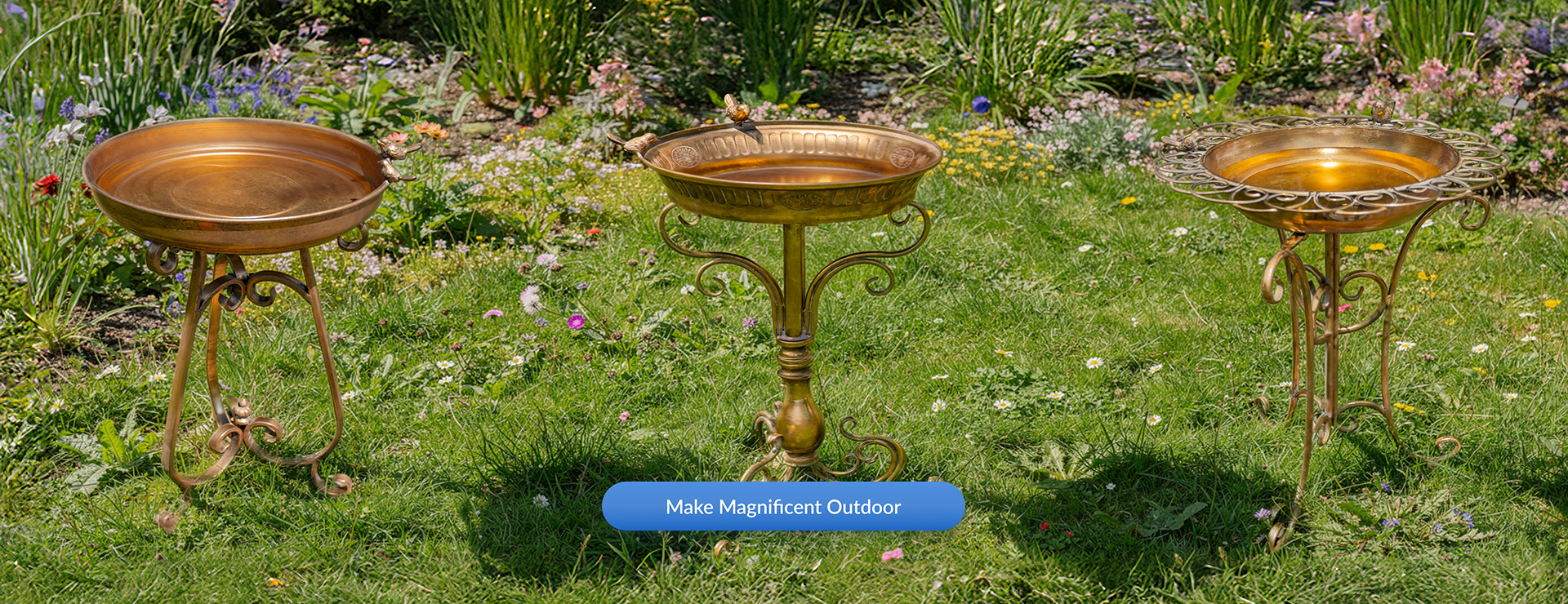 Birdbaths | Make Magnificient Outdoor 