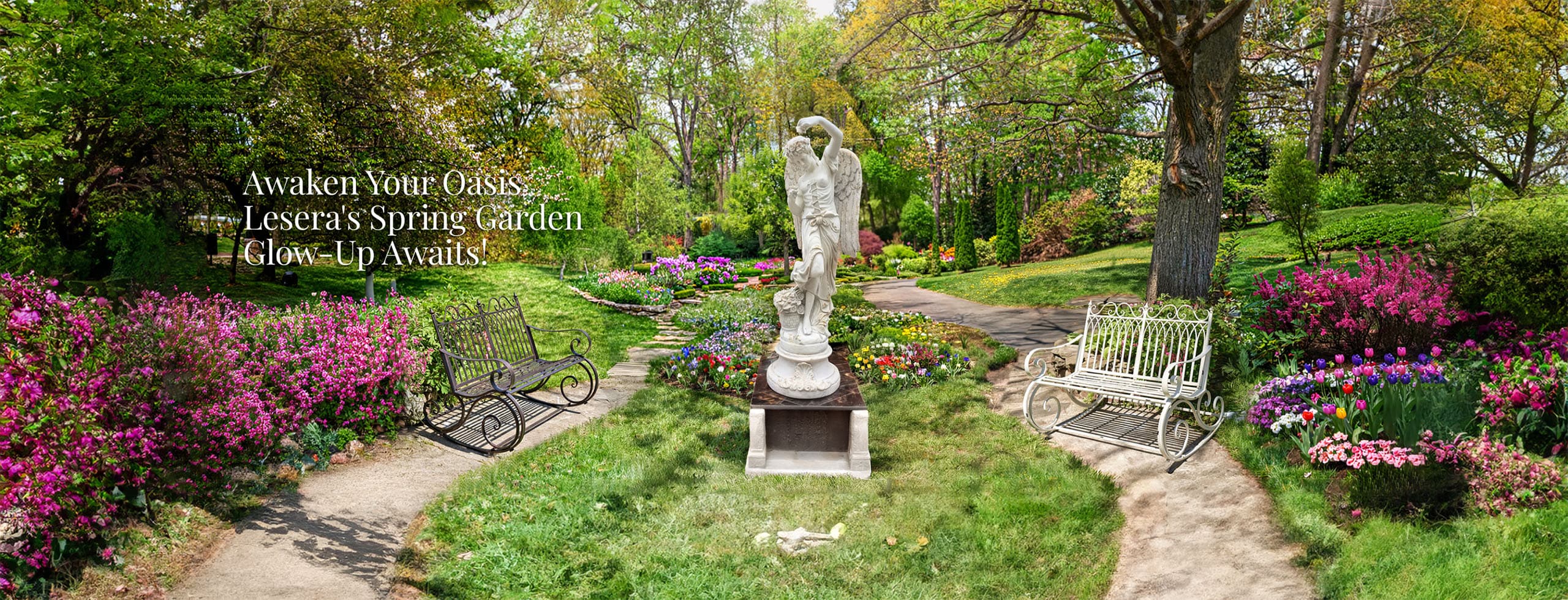 Awake Your Oasis Lesera's Spring Garden Glow-Up Awaits