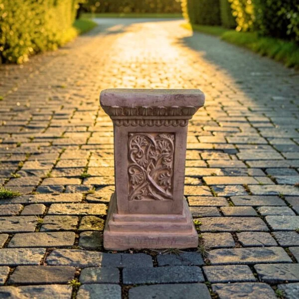22" Tall Antique-Style Column Decoration