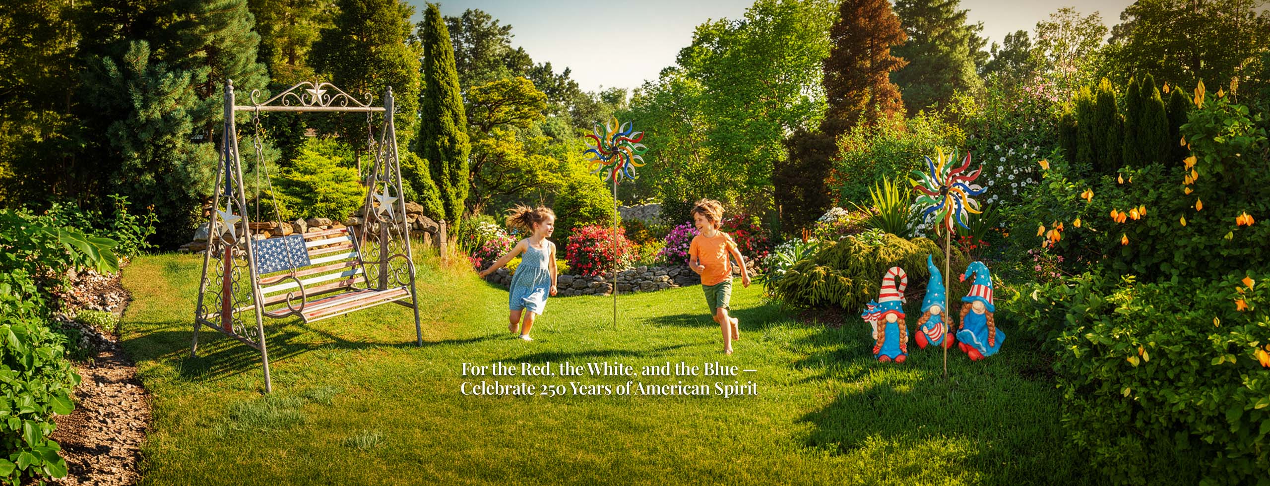 Awake Your Oasis Lesera's Spring Garden Glow-Up Awaits For the Red, the White, and the Blue -Celebrate 250 Years of American Spirit