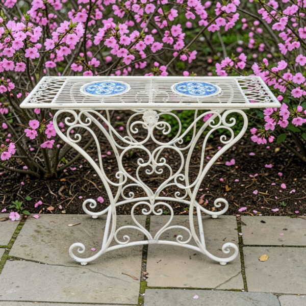 43" Santorini Mosaic Console Table